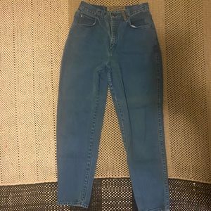 Vintage Levis Silver Tab Teal High Waist Jeans